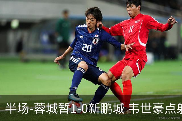 半场-蓉城暂1-0新鹏城 韦世豪点射韦林顿造点双方对抗激烈5人染黄